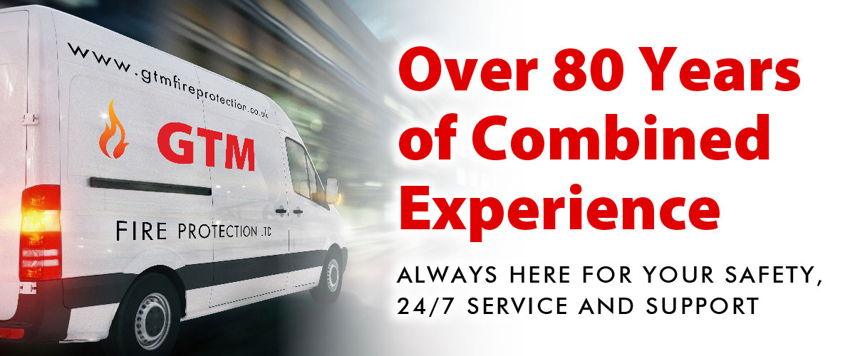 GTM Fire Protection Over 80 Years of Combined Experience banner